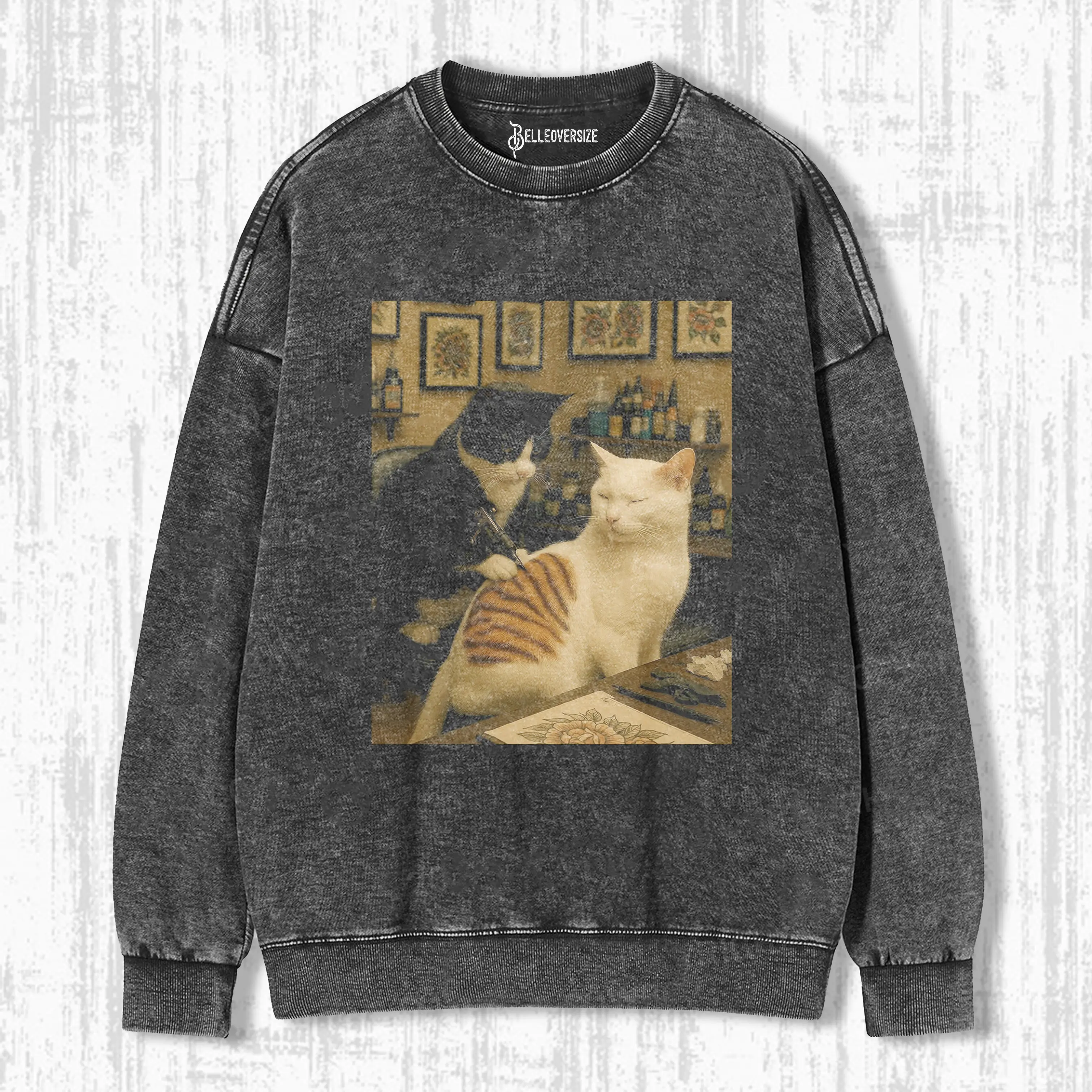 WACKY CAT SWEATSHIRTS